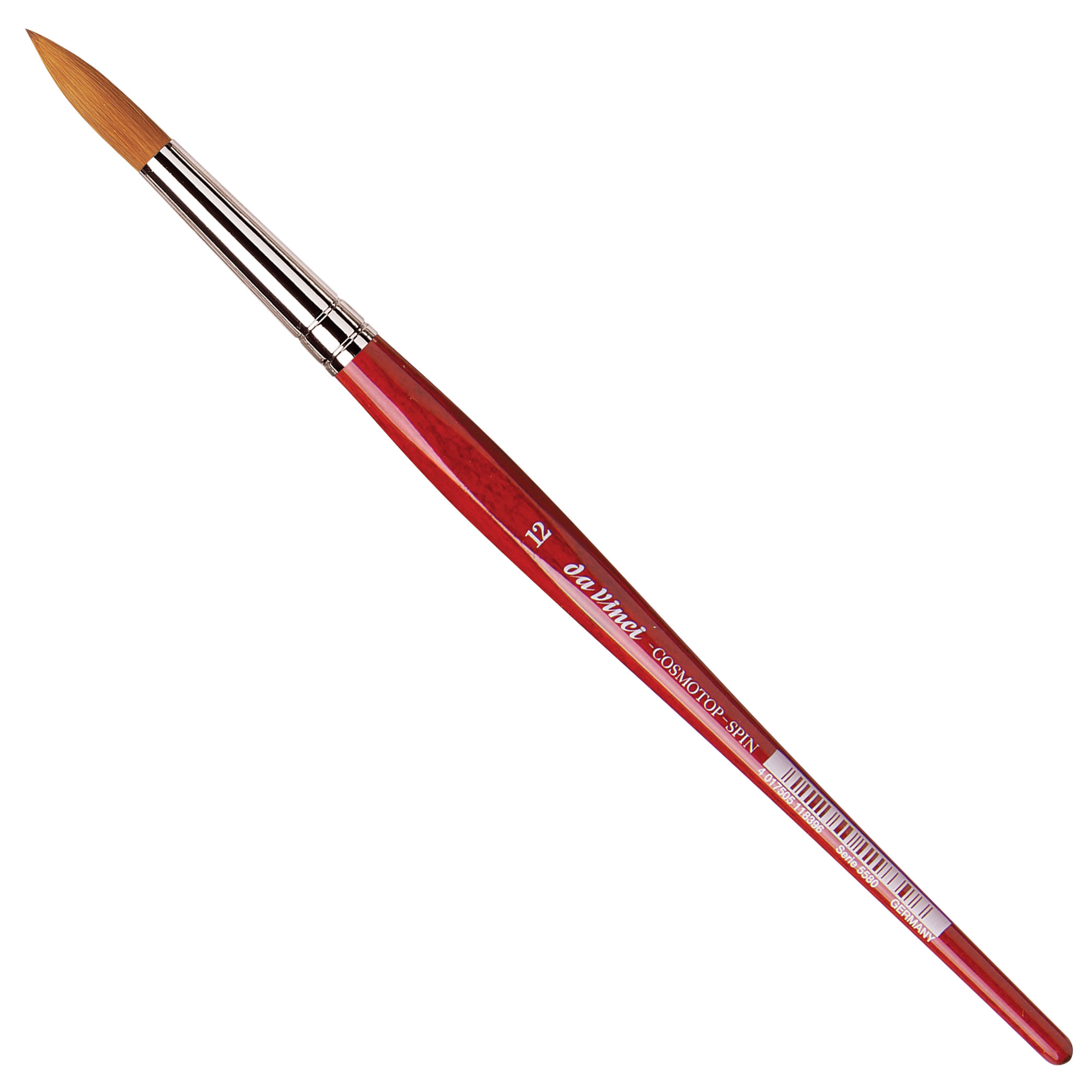 DA-VINCI-VA-5580_12-4017505118396 DA VINCI Rundpinsel Cosmotop Spin VA-5580_12 Grösse 12, Synthetik – Bild 1