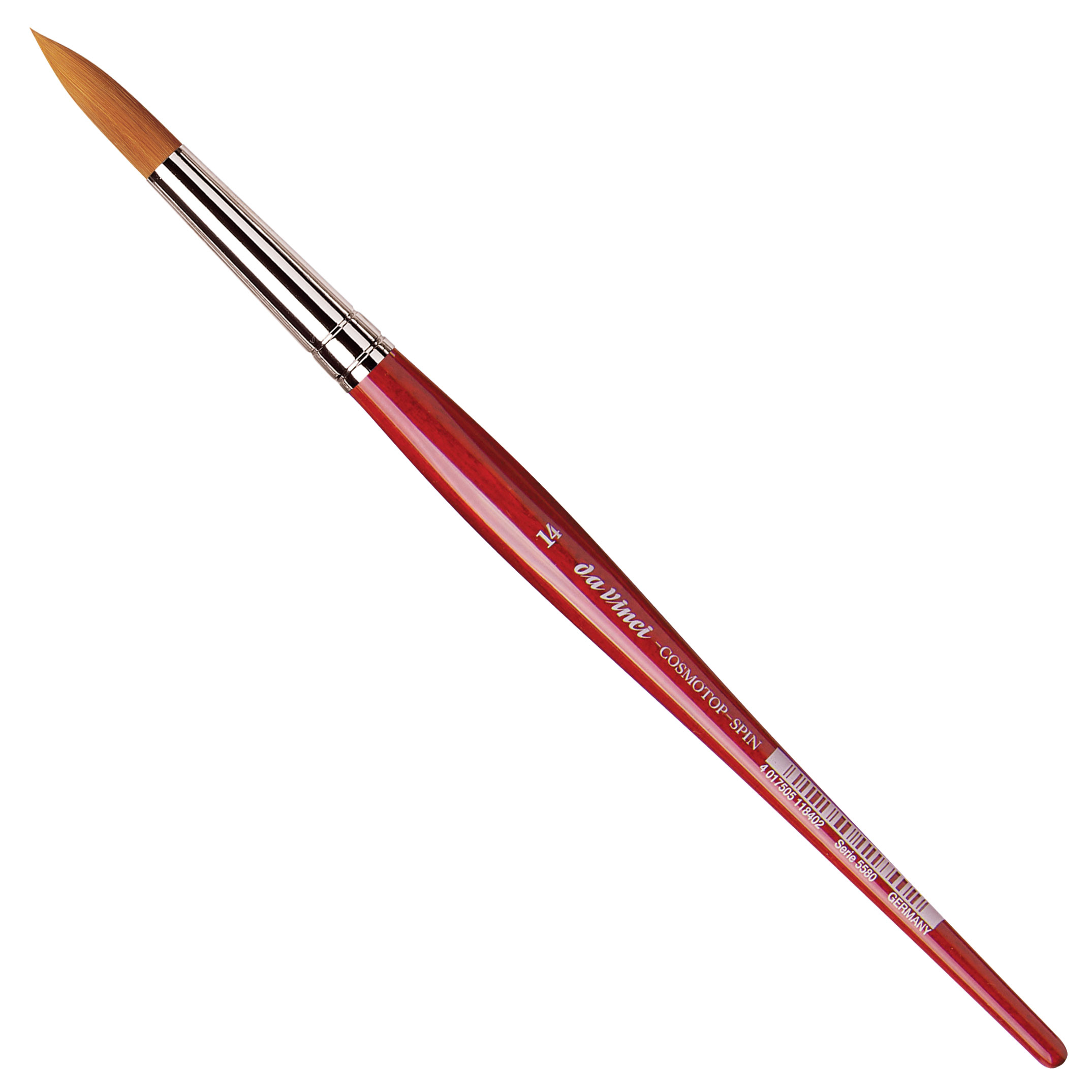 DA-VINCI-VA-5580_14-4017505118402 DA VINCI Rundpinsel Cosmotop Spin VA-5580_14 Grösse 14, Synthetik – Bild 1