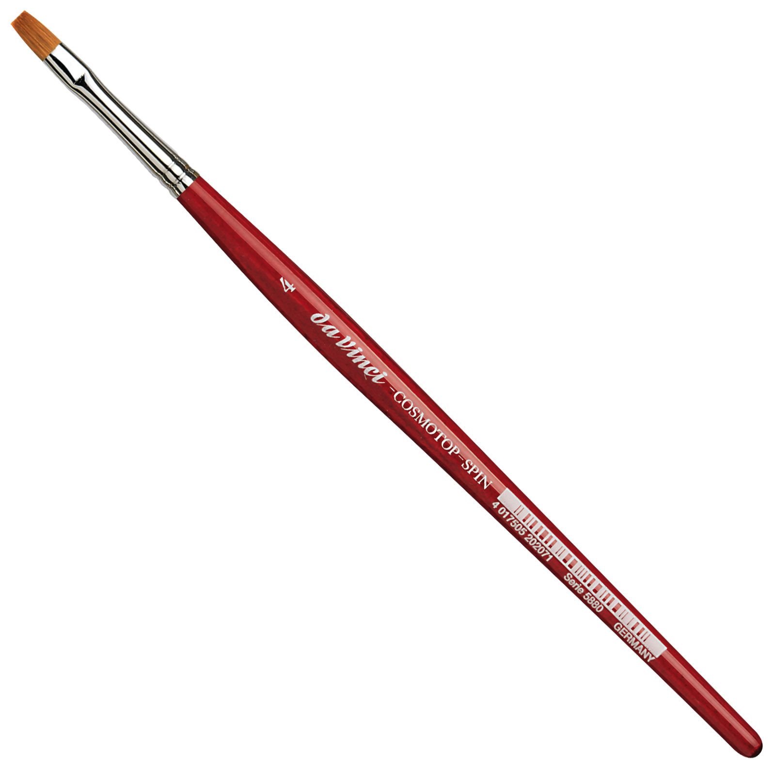 DA-VINCI-VA-5880_4-4017505202071 DA VINCI Flachpinsel Cosmotop Spin VA-5880_4 Grösse 4, Synthetik – Bild 1