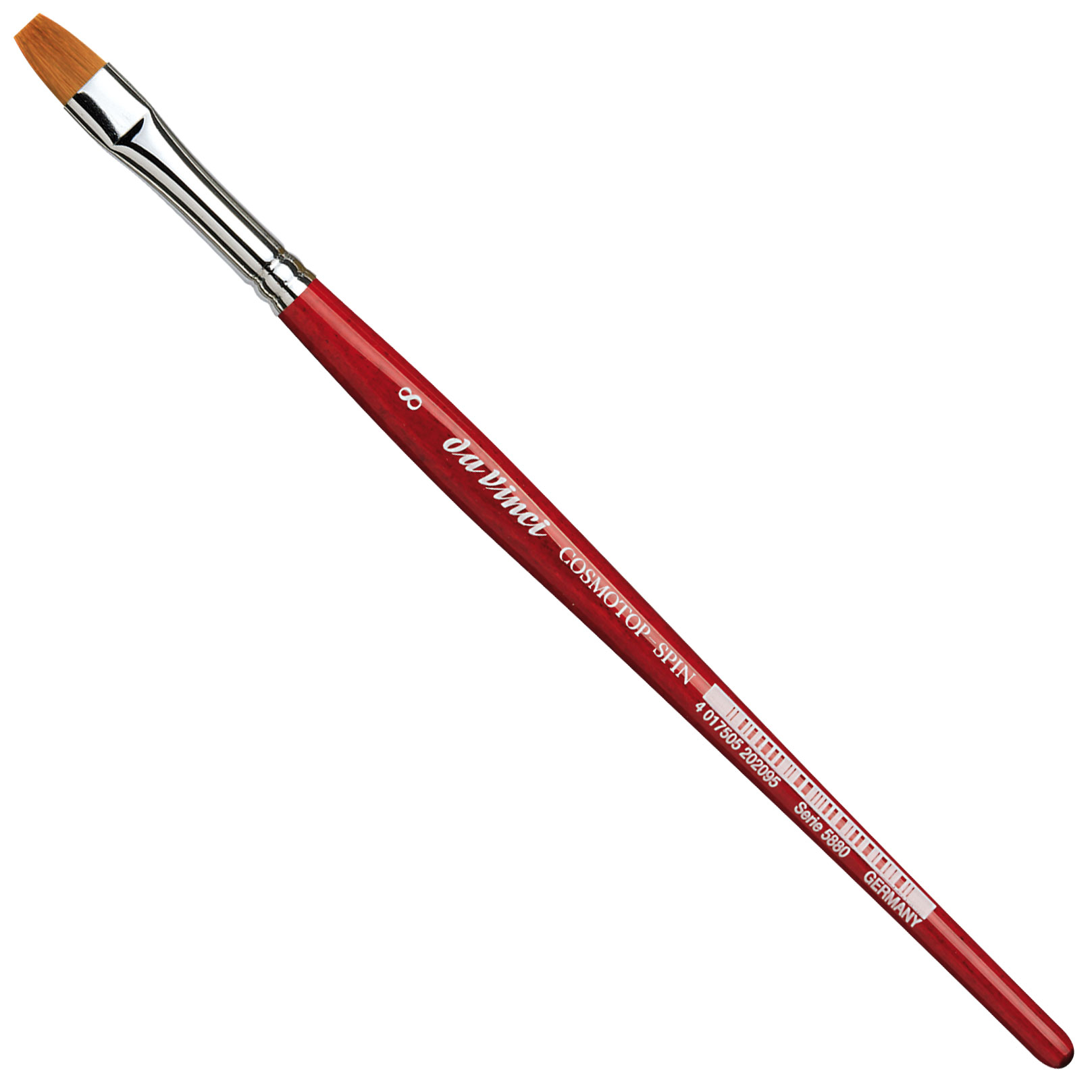 DA-VINCI-VA-5880_8-4017505202095 DA VINCI Flachpinsel Cosmotop Spin VA-5880_8 Grösse 8, Synthetik – Bild 1