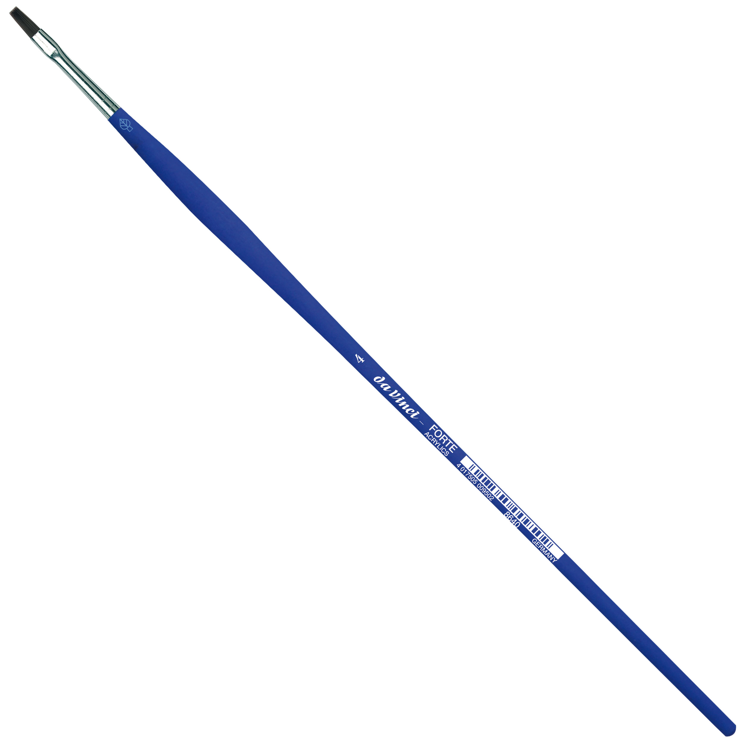 DA-VINCI-VA-8640_4-4017505009502 DA VINCI Flachpinsel Forte Acrylics VA-8640_4 Grösse 4, Synthetik – Bild 1