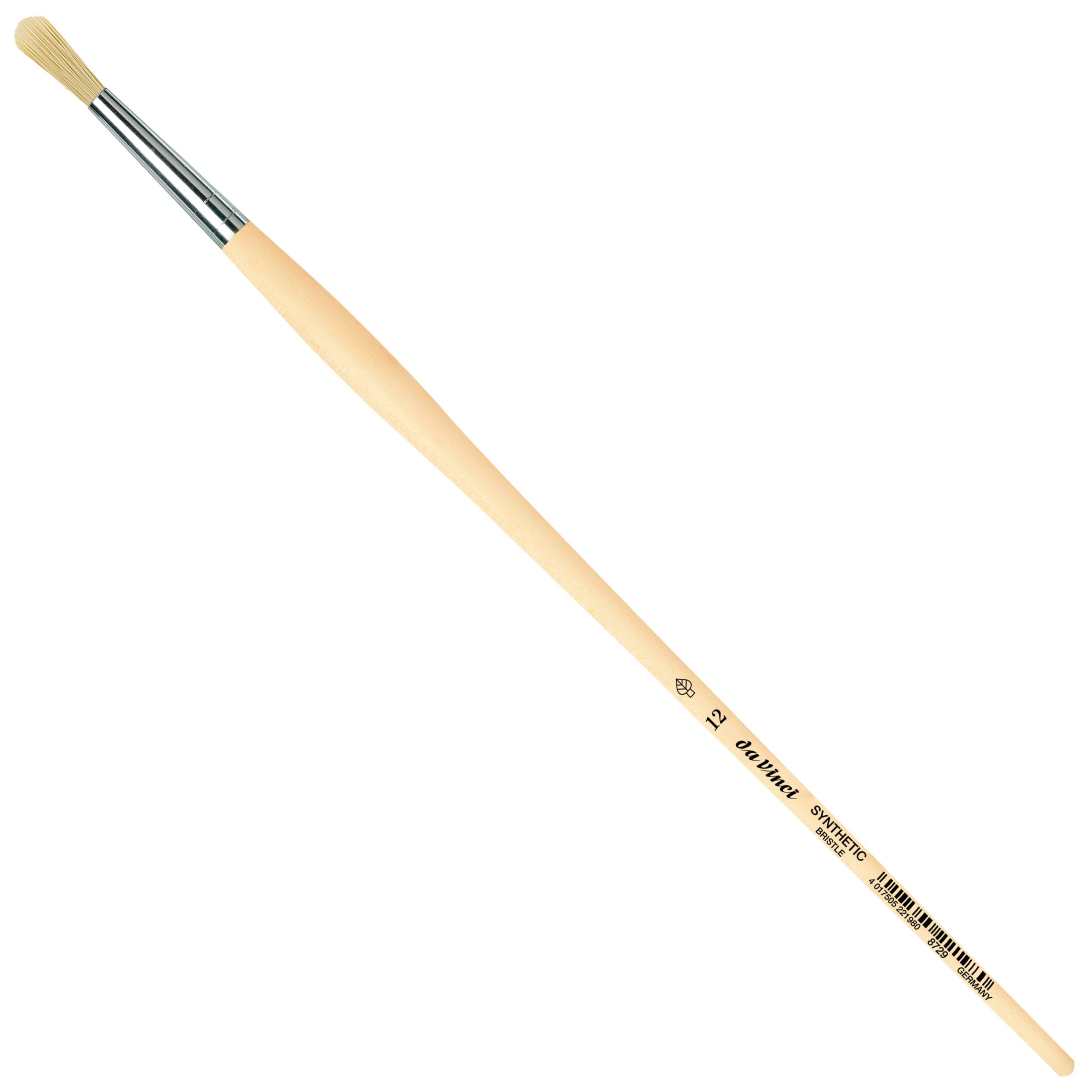 DA-VINCI-VA-8729_12-4017505221980 DA VINCI Borstenpinsel SyntheticBristle VA-8729_12 Grösse 12, Synthetik – Bild 1