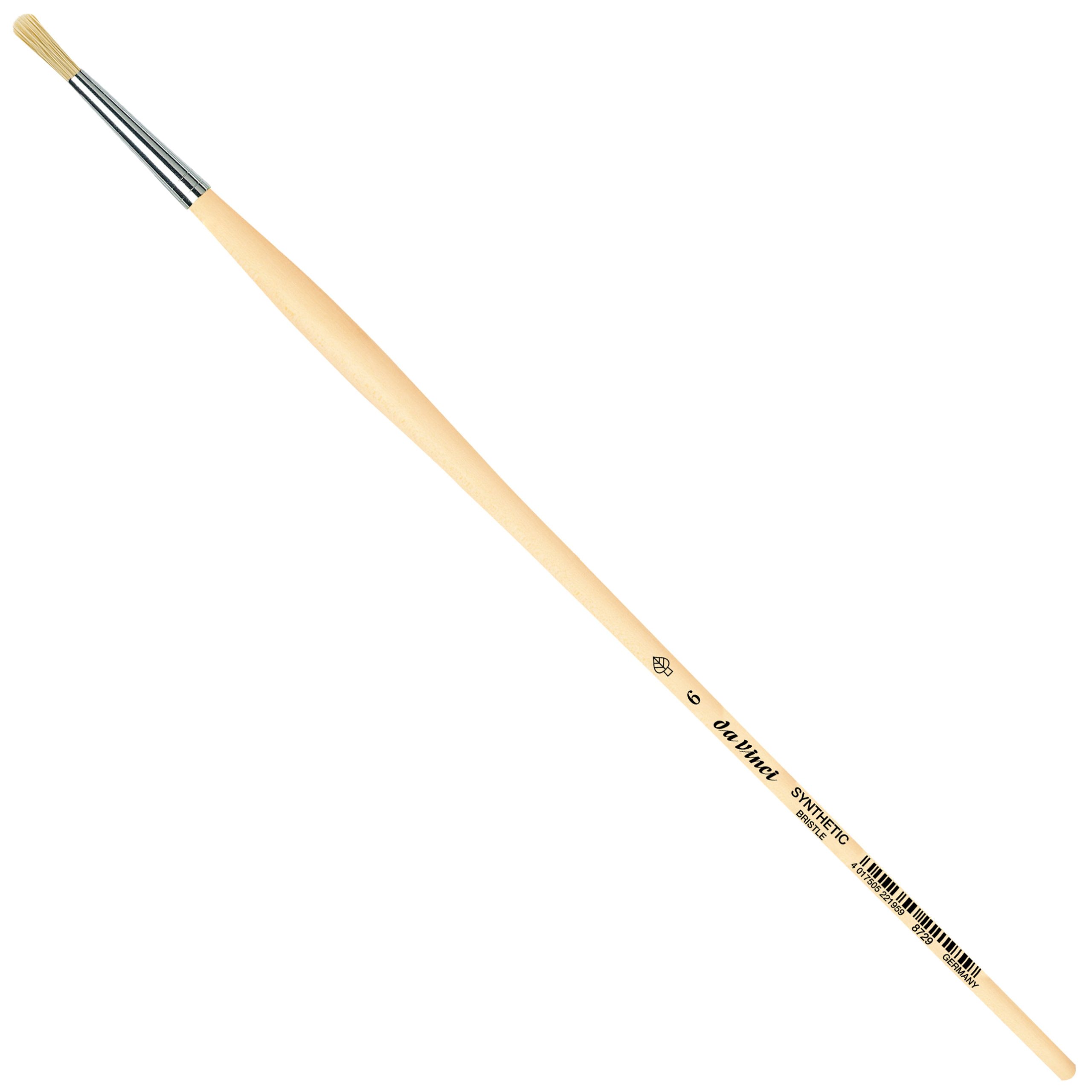DA-VINCI-VA-8729_6-4017505221959 DA VINCI Borstenpinsel SyntheticBristle VA-8729_6 Grösse 6, Synthetik – Bild 1