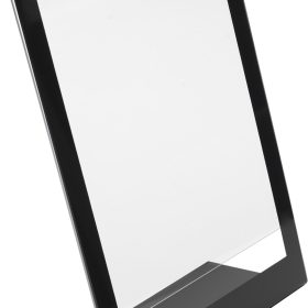 DEFLECTO Tischaufsteller A5 69575EU schräg, hoch schwarz