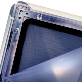 DEFLECTO Klapprahmen wasserdicht A4 SFA4SWP silber 28x35cm