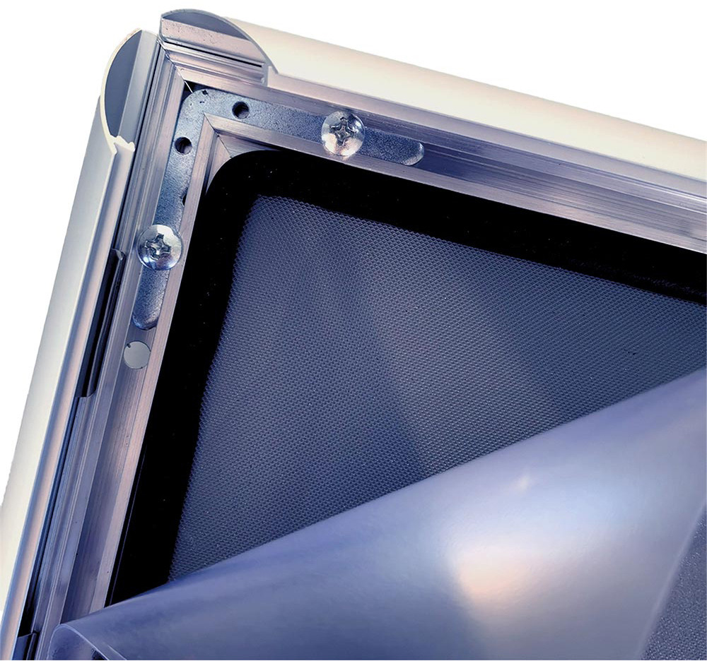 DEFLECTO-SFA4SWP-5055425912150-03 DEFLECTO Klapprahmen wasserdicht A4 SFA4SWP silber 28x35cm – Bild 1