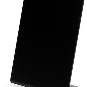 DEFLECTO Tischaufsteller A5 SSPA5142 schräg, hoch schwarz