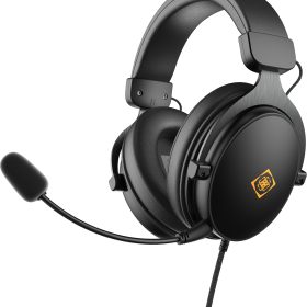DELTACO Gaming Headset, Wired GAM-190 DH320,3.5mm connection,Black