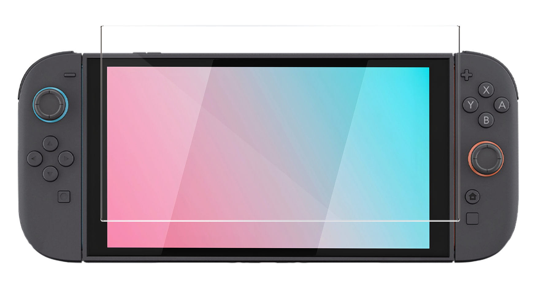 DELTACO-GAM-191-5706470155022 DELTACO Screen protector NSW 2 GAM-191 crystal clear – Bild 1