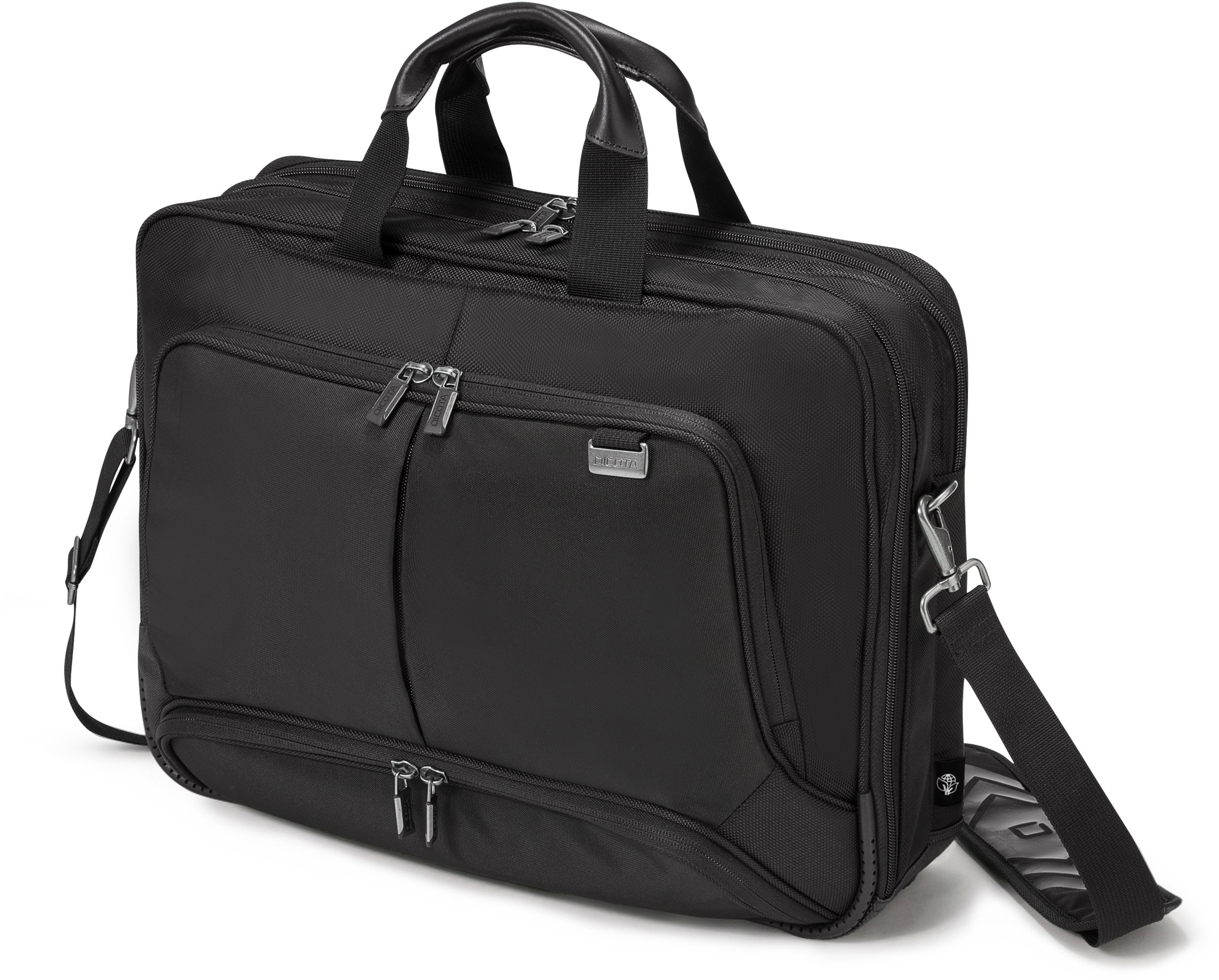 DICOTA-D30845-RPET-7640186419918 DICOTA Laptop Bag Traveller PRO D30845-RPET 15-17.3 inch – Bild 1