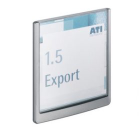 DURABLE Türschild Click Sign 486237 graphit,Kunststoff 149x148.5mm