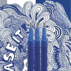 EBERHARD FABER Gelmine Erase It 0.7mm 582152 blau 3 Stück