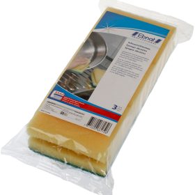 EBNAT Schwamm 3 Stück 182147 gelb