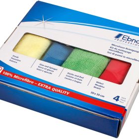 EBNAT Mikrofasertuch 4 Stück 306541 multi