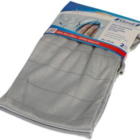 EBNAT Mikrofasertuch 2 Stück 337390 grau