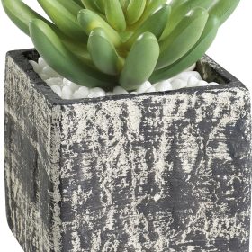 EGLO Kunstpflanze 12cm 428007 grün, im Topf