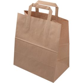 ELCO Tragetasche 26x16x29cm 7010107.25 mit Henkel, braun 50 Stück