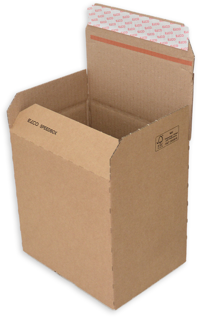 ELCO-870000404-7611722025351 ELCO Versandkarton braun Speedbox 870000404 29.8x19.6x29.5cm – Bild 1