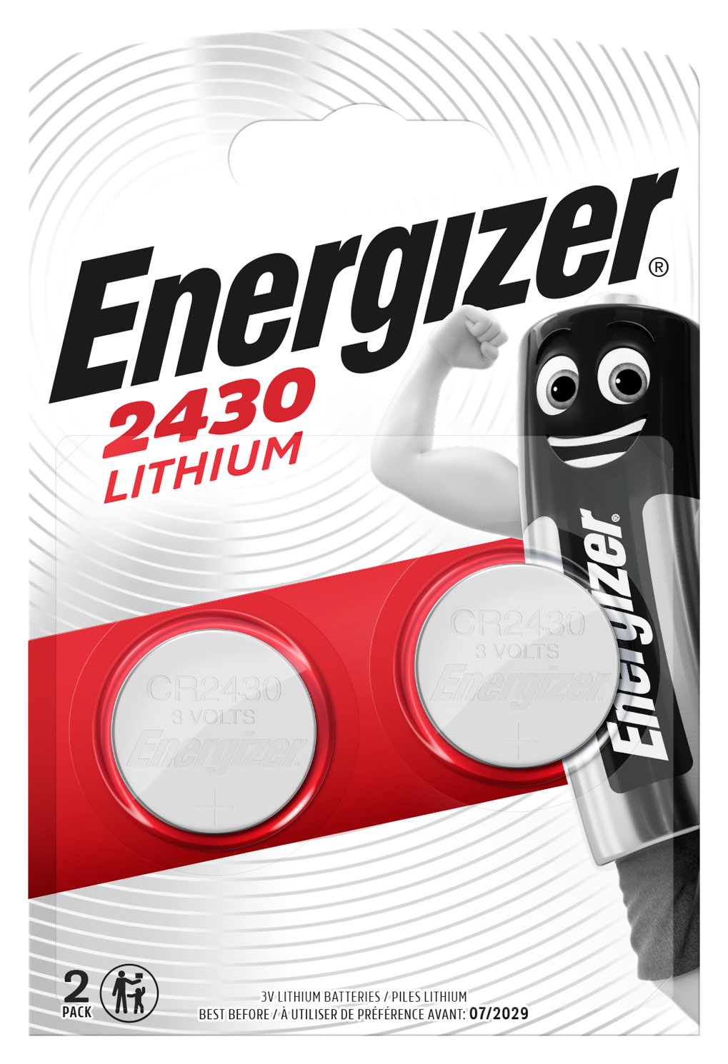 ENERGIZER-E300830302-7638900379914 ENERGIZER Knopfzelle Lithium 3V E300830302 2 Stück – Bild 1
