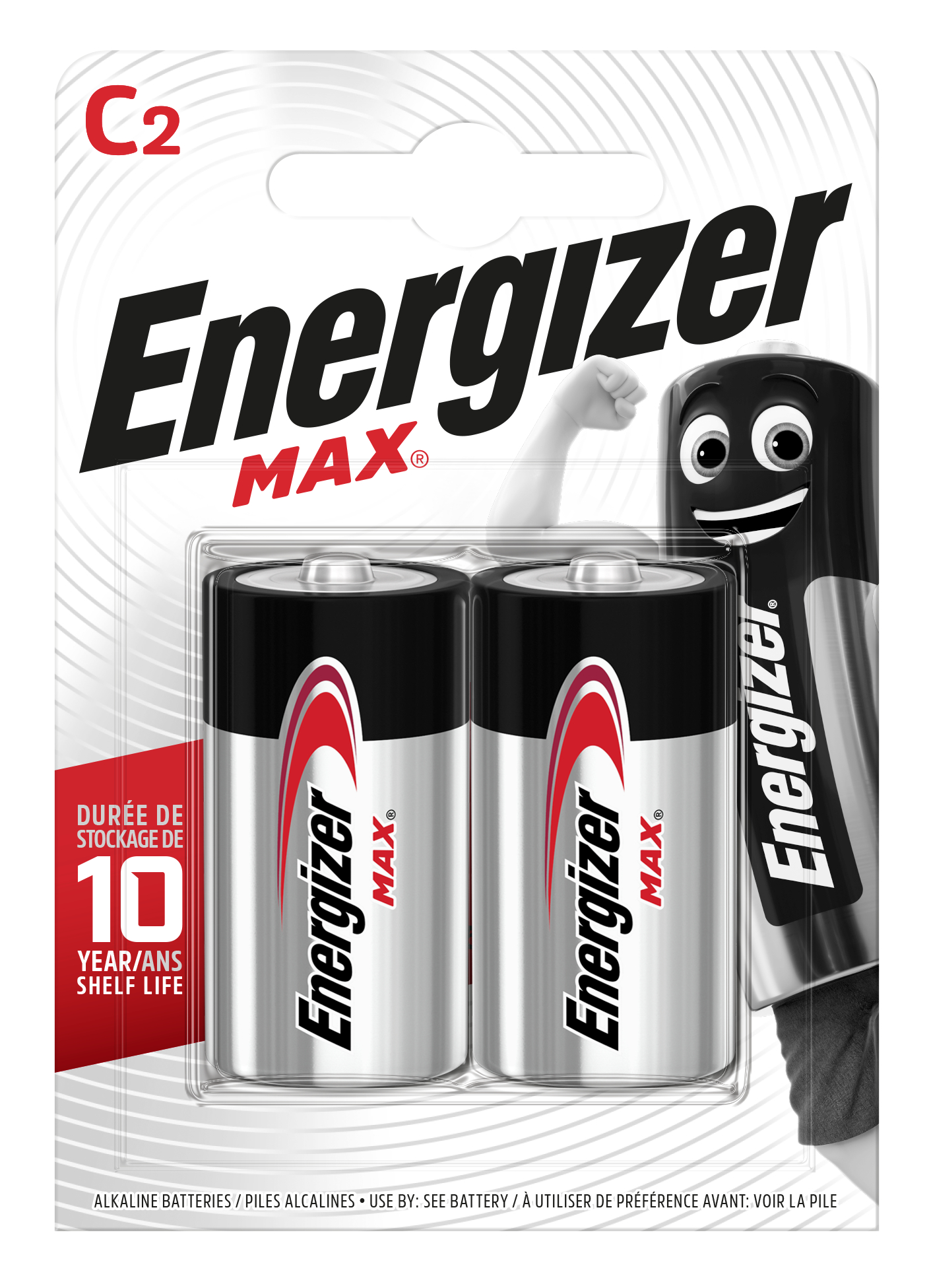 ENERGIZER-E302306701-7638900426809 ENERGIZER Batterien Max C 1.5V E302306701 2 Stück – Bild 1