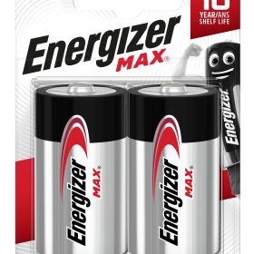 ENERGIZER Batterien Max D 1.5V E302306802 95 2 Stück