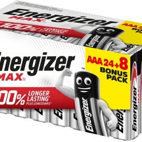 ENERGIZER Batterien Max E303711400 AAA/LR03 24+8 Stück