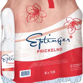 EPTINGER rot, mit Kohlensäure, Pet 1009 150 cl, 6 Stk.