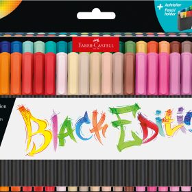 FABER-CASTELL Fasermaler Black Edition 116454 50 Stück