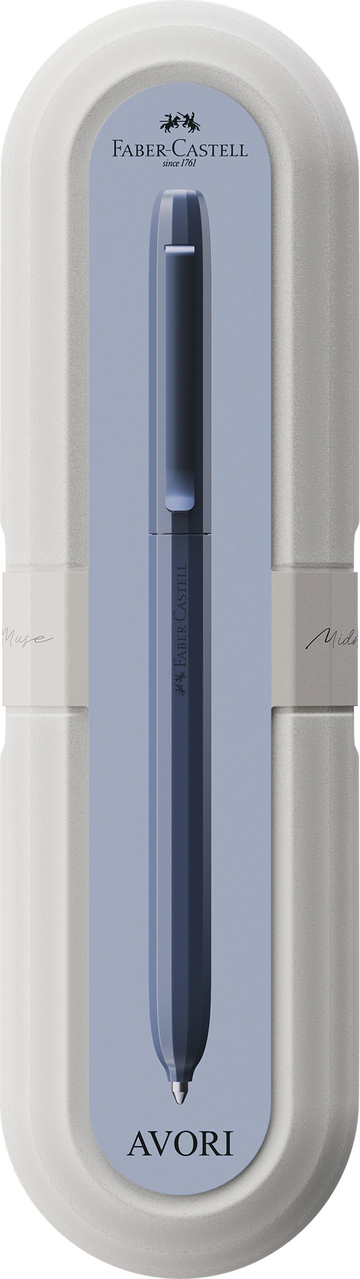 FABER-CASTELL-140662-4005401406624 FABER-CASTELL Kugelschreiber Avori XB 140662 Midnight Muse – Bild 1