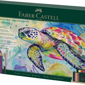 FABER-CASTELL Farbstift & Pitt Artist Pen 217554 Metallschachtel 46 Stück