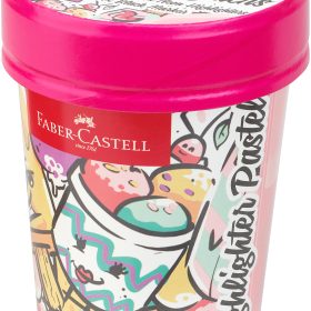 FABER-CASTELL Leuchtstift Icecream cup 1-5mm 254696 pastell 10 Stück
