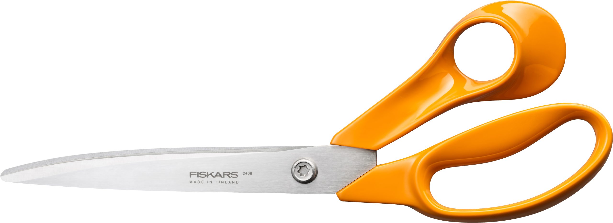 FISKARS-1075038-6424002019541 FISKARS Schere Classic Profi 25 cm 1075038 orange Rechtshänder – Bild 1