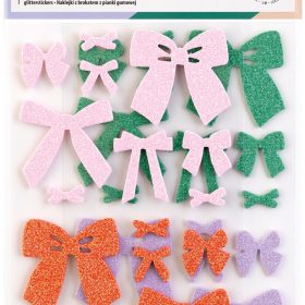 FOLIA Moosgummi Sticker 23780 Bows Romantic 36 Stück