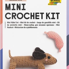 FOLIA Mini Häkelset 23915 Sausage Dog