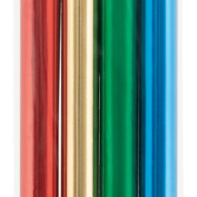 FOLIA Alufolie 30x50cm 404 assortiert 4 Rollen