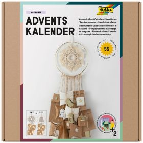 FOLIA Adventskalender 9386 Set Makramee