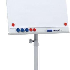 FRANKEN Flipchart X-tra!Line 68x105cm EL-FC31 hellgrau mobil