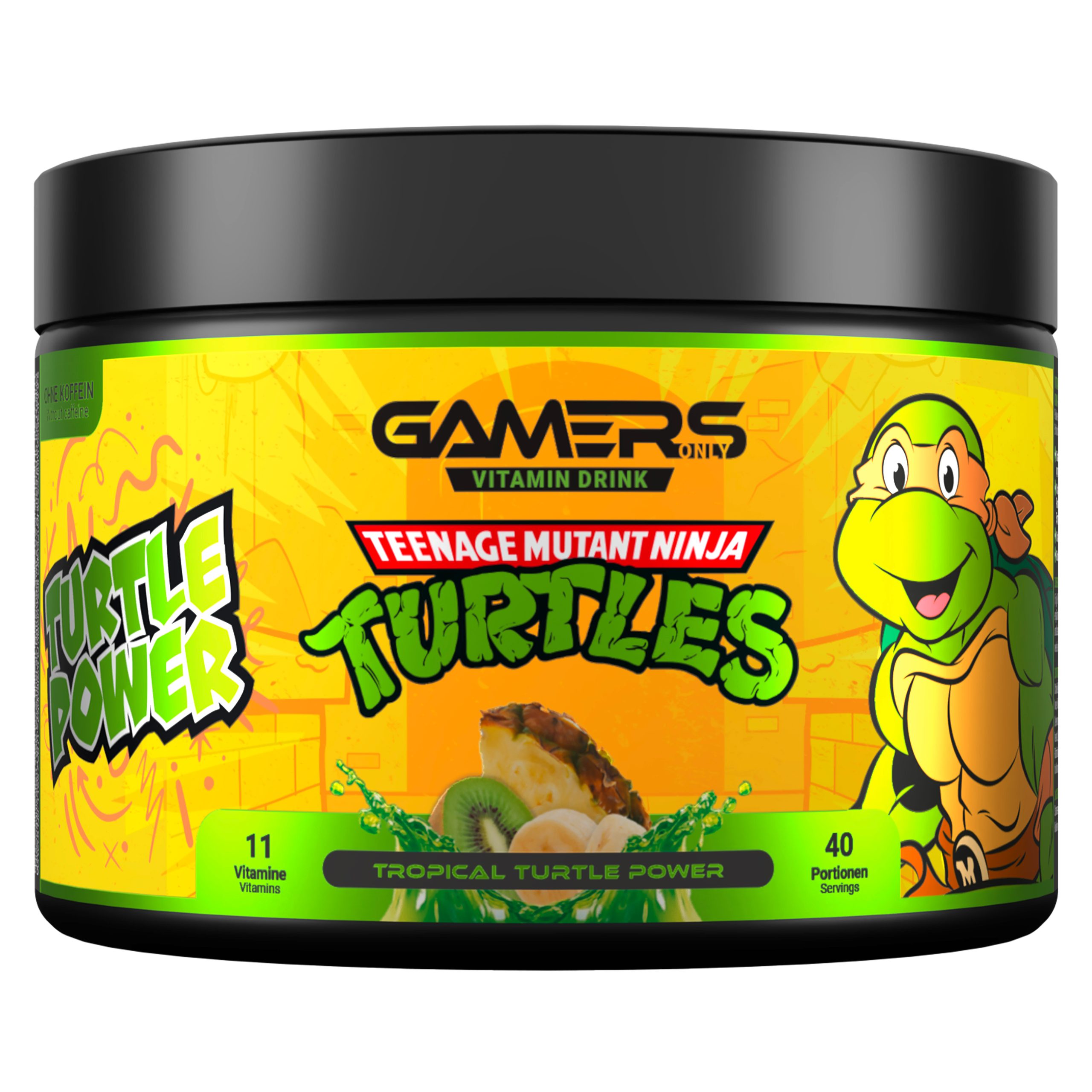 GAMERSONLY-GO08DL0331-9120119172472 GAMERSONLY Vitamin Drink Powder 40 Port. GO08DL0331 Teenage Mutant Ninja Turtles – Bild 1