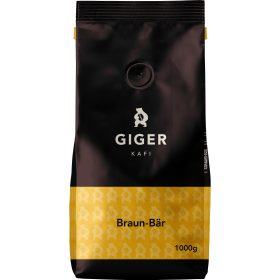 GIGER Braun-Bär 1kg 10.01676 Bohnenkaffee