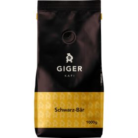 GIGER Schwarz-Bär 1kg 10.01677 Bohnenkaffee