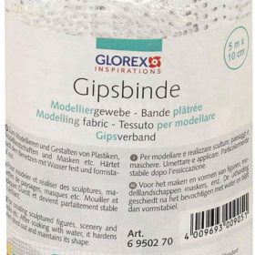 GLOREX Gipsbinde 10cmx5m 6950270 Modelliergewebe