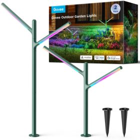 GOVEE LED Garten Licht 2 Stück H7086341 Outdoor, Matter