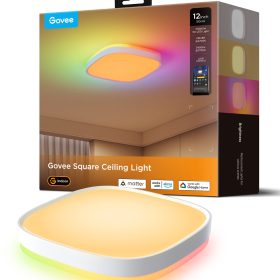 GOVEE Deckenleuchte 30cm H80A4C01 weiss, Matter