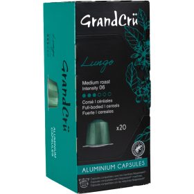 GRAND CRÜ Kaffeekapseln 10.01937 Lungo 20 Stk.