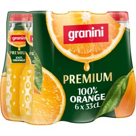 GRANINI Orangensaft 7930610 33 cl, 6 Stk.