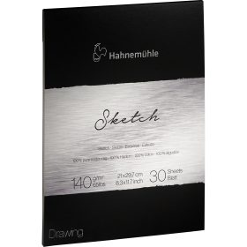 HAHNEMÜHLE Skizzenblock Sketch A4 10625161 weiss, 140g 30 Blatt