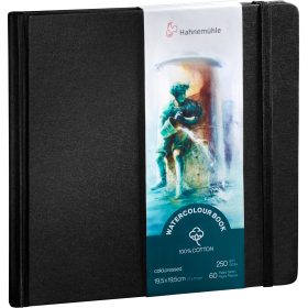 HAHNEMÜHLE Aquarellbuch 19.5x19.5cm 10625357 Cotton, 250g 30 Blatt