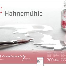 HAHNEMÜHLE Aquarellblock Harmony 30x40cm 10628045 weiss matt, 300g 12 Blatt
