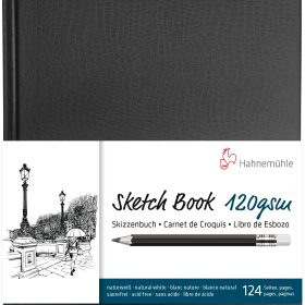 HAHNEMÜHLE Skizzenbuch A4 10628353 blanko, 120g 62 Blatt