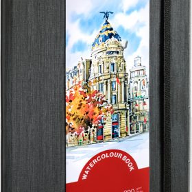 HAHNEMÜHLE Aquarellbuch A6 hoch 10628813 weiss, 200g 30 Blatt